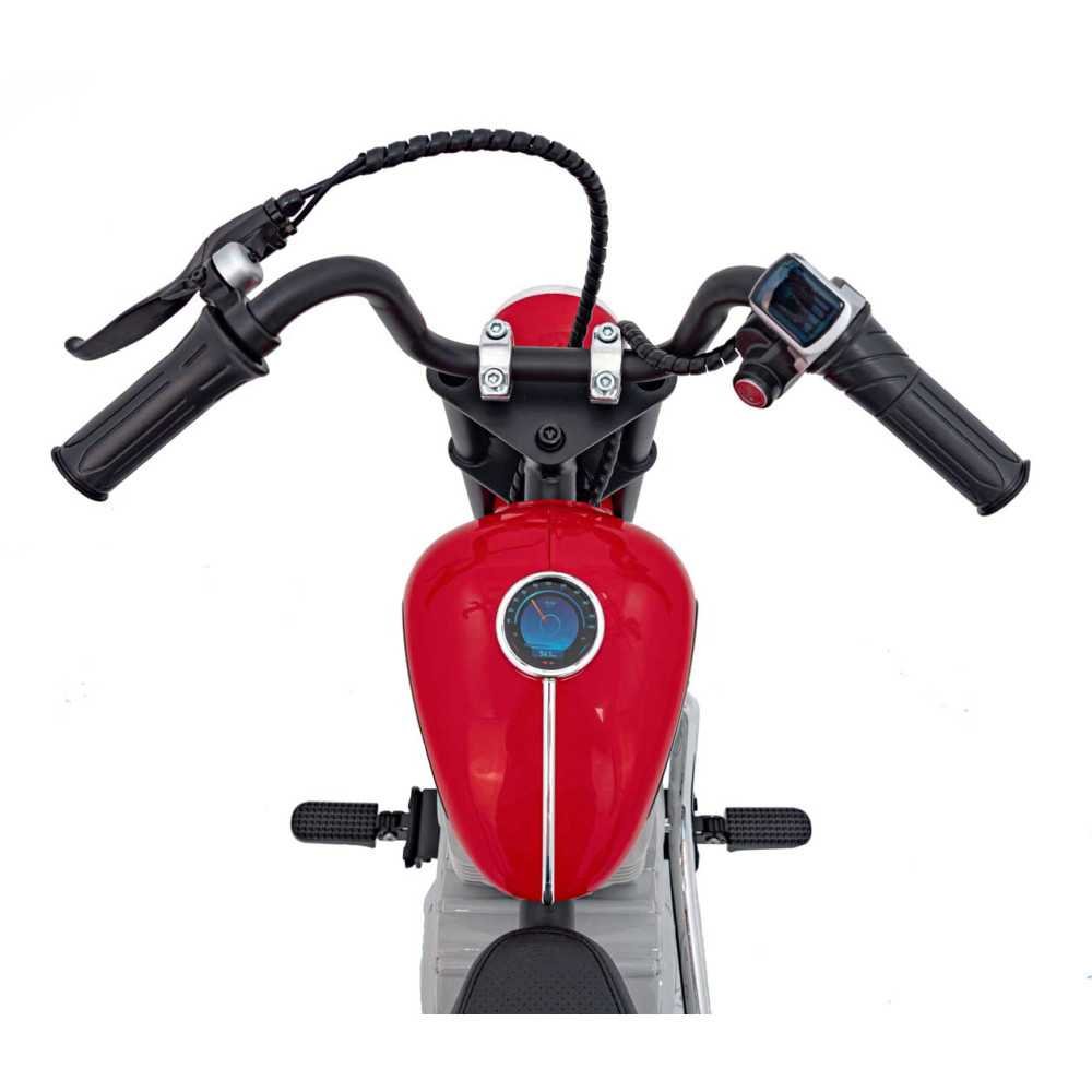 Elektrinis motociklas SPEED Power, Red-Elektromobiliai vaikams, Motociklai-e-vaikas