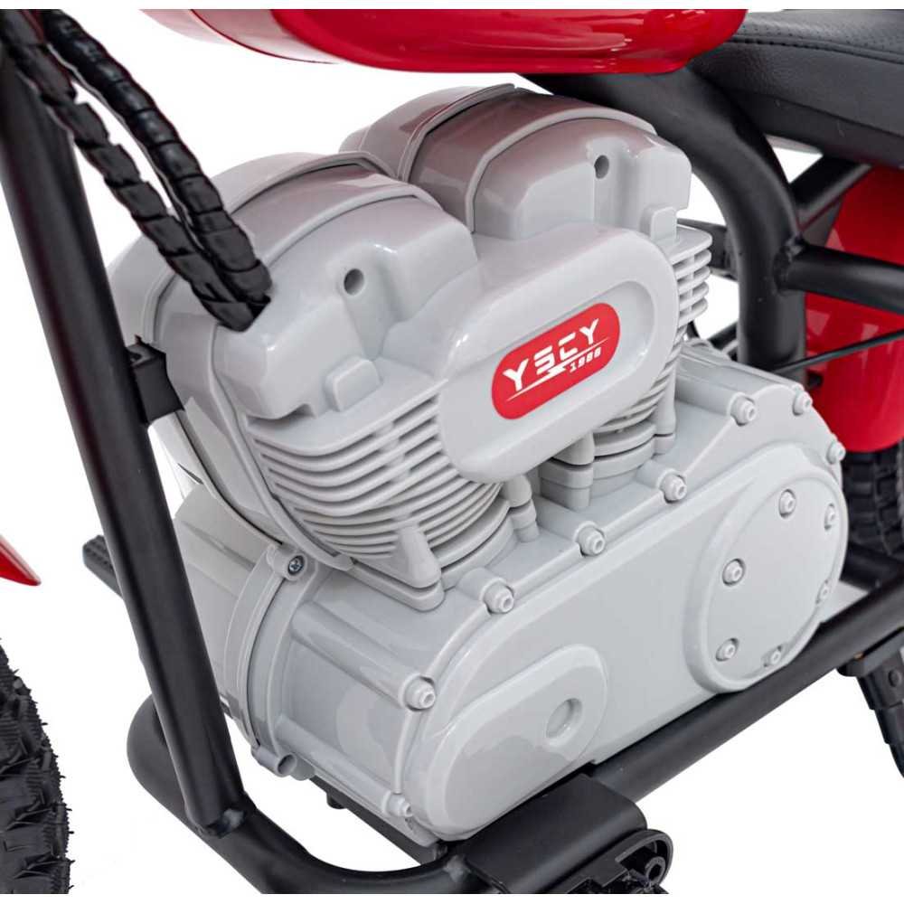 Elektrinis motociklas SPEED Power, Red-Elektromobiliai vaikams, Motociklai-e-vaikas