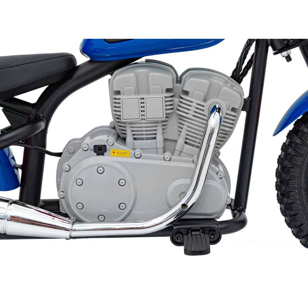 Elektrinis motociklas SPEED Power, Blue-Elektromobiliai vaikams, Motociklai-e-vaikas