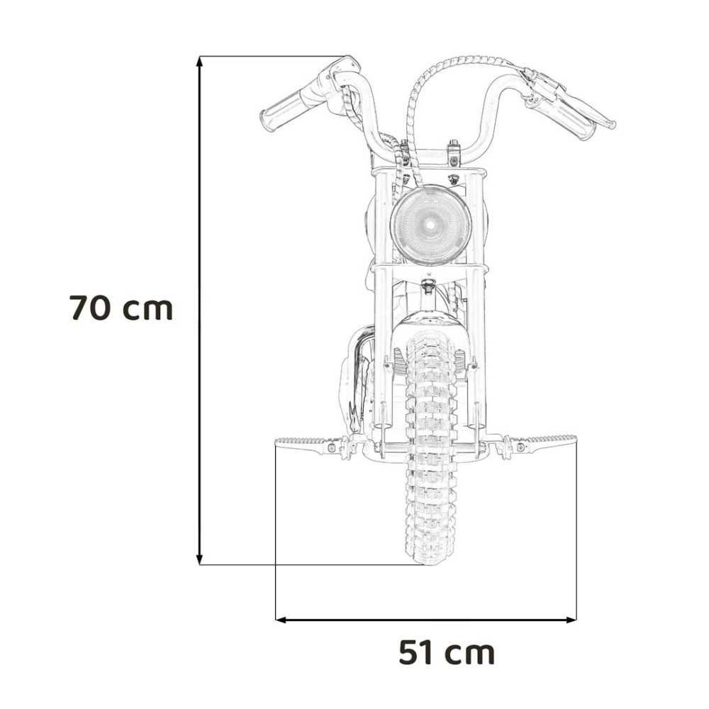 Elektrinis motociklas SPEED Power, Blue-Elektromobiliai vaikams, Motociklai-e-vaikas