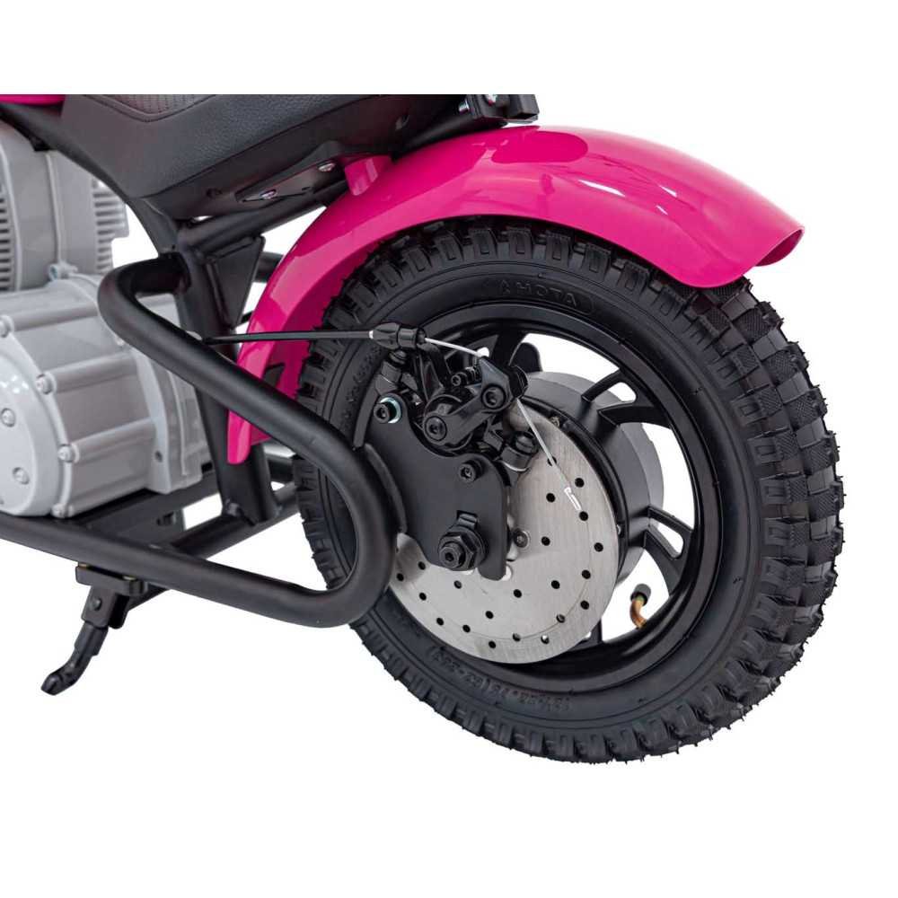 Elektrinis motociklas SPEED Power, Pink-Elektromobiliai vaikams, Motociklai-e-vaikas