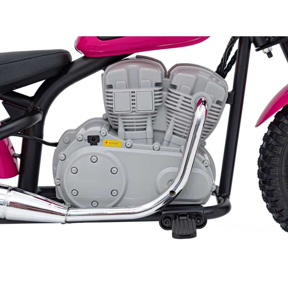 Elektrinis motociklas SPEED Power, Pink-Elektromobiliai vaikams, Motociklai-e-vaikas