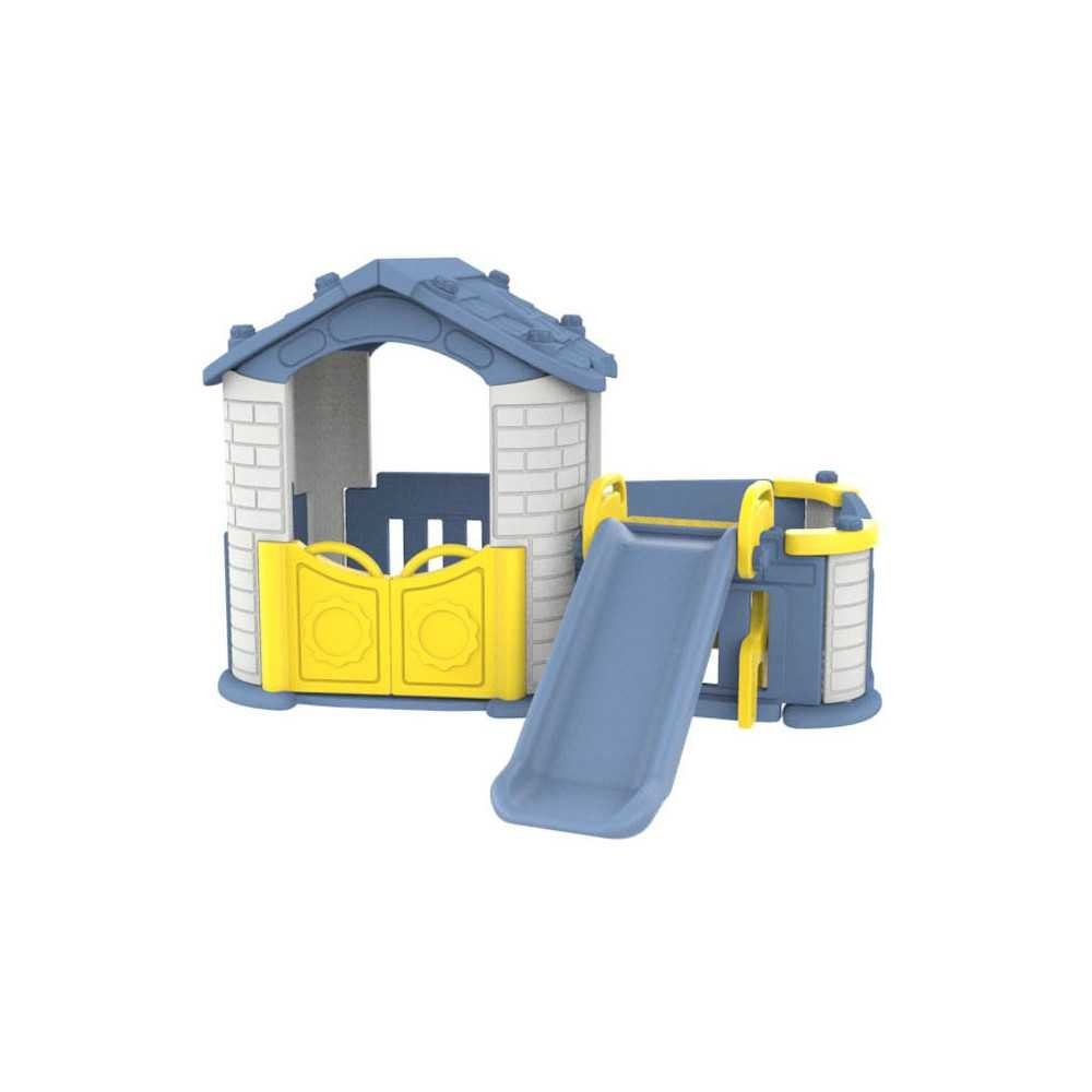 "House+Slide 3in1" mėlynas stogas