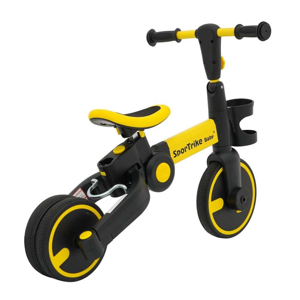 Rowerek Happy Bike 3w1 Sportrike Żółty