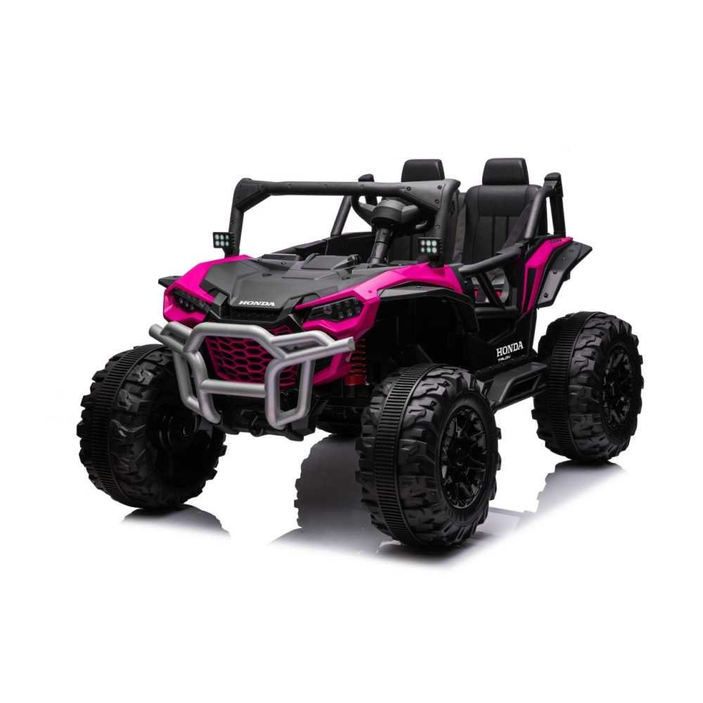 Elektromobilis HONDA 4x4, Pink-Elektromobiliai vaikams, Keturračiai ir bagiai-e-vaikas