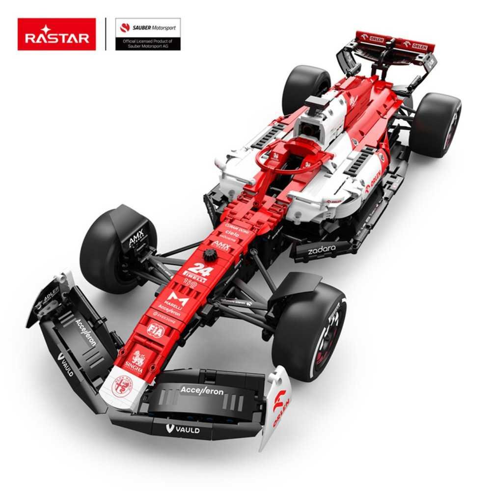 Konstruktorius 1:8 Alfa Romeo F1 C42 R/C RASTAR, 2261el.-Žaislai, Konstruktoriai, Lego, statybiniai blokai-e-vaikas