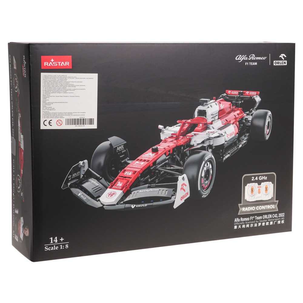 Konstruktorius 1:8 Alfa Romeo F1 C42 R/C RASTAR, 2261el.-Žaislai, Konstruktoriai, Lego, statybiniai blokai-e-vaikas