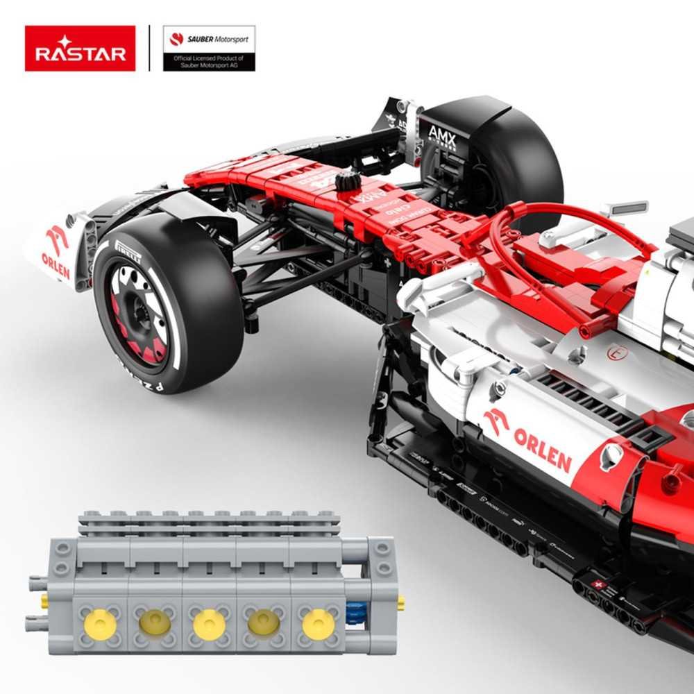 Konstruktorius 1:8 Alfa Romeo F1 C42 RASTAR, 2261el.-Žaislai, Konstruktoriai, Lego, statybiniai blokai-e-vaikas