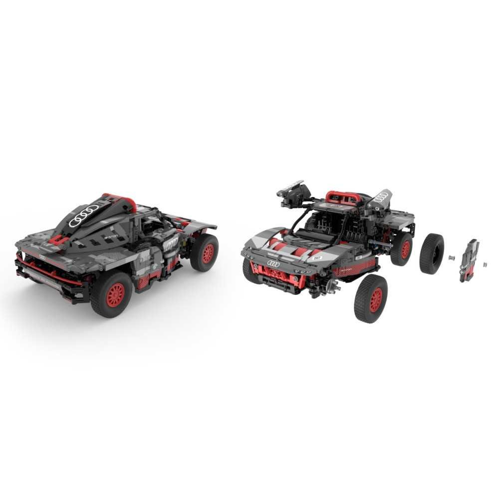 Konstruktorius R/C 1:14 Audi RS Q e-tron RASTAR, 1046 el.-Žaislai, Konstruktoriai, Lego, statybiniai blokai-e-vaikas