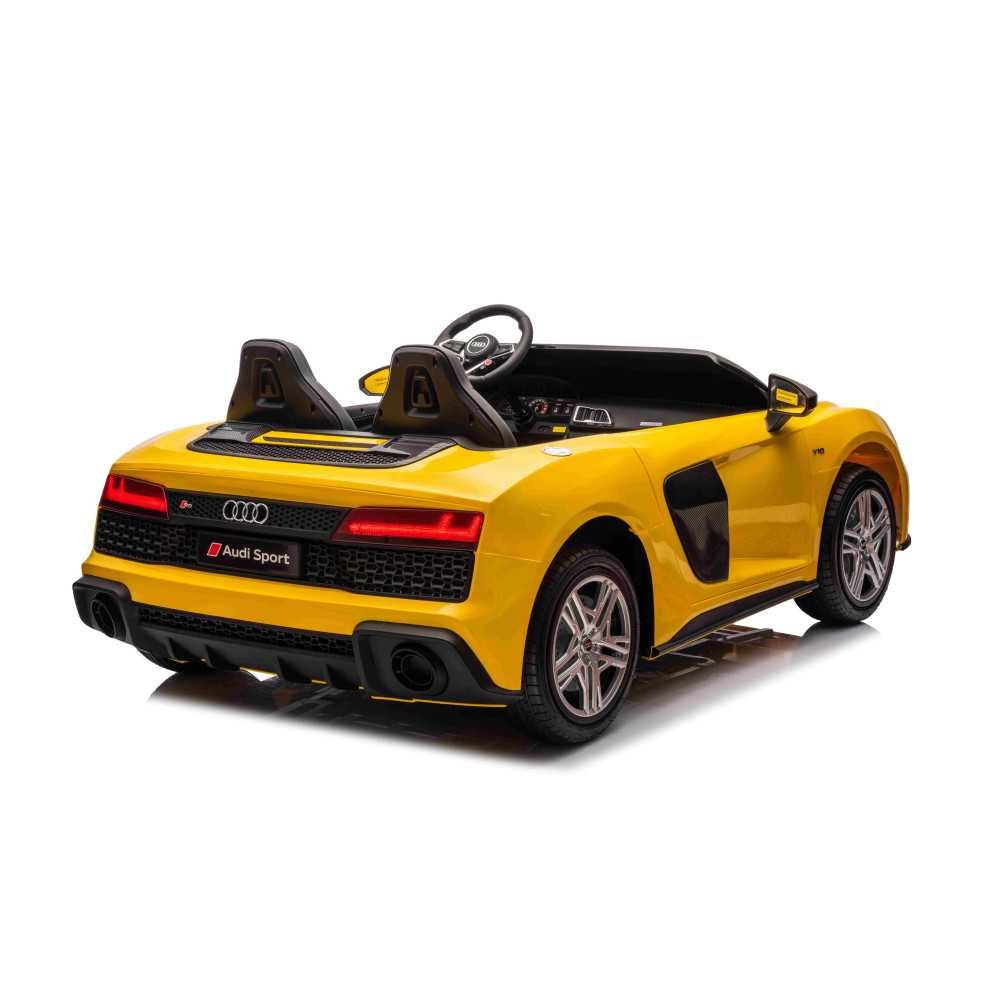 Elektromobilis Audi Spyder R8 LIFT STRONG, Yellow-Elektromobiliai vaikams, Mašinos-e-vaikas