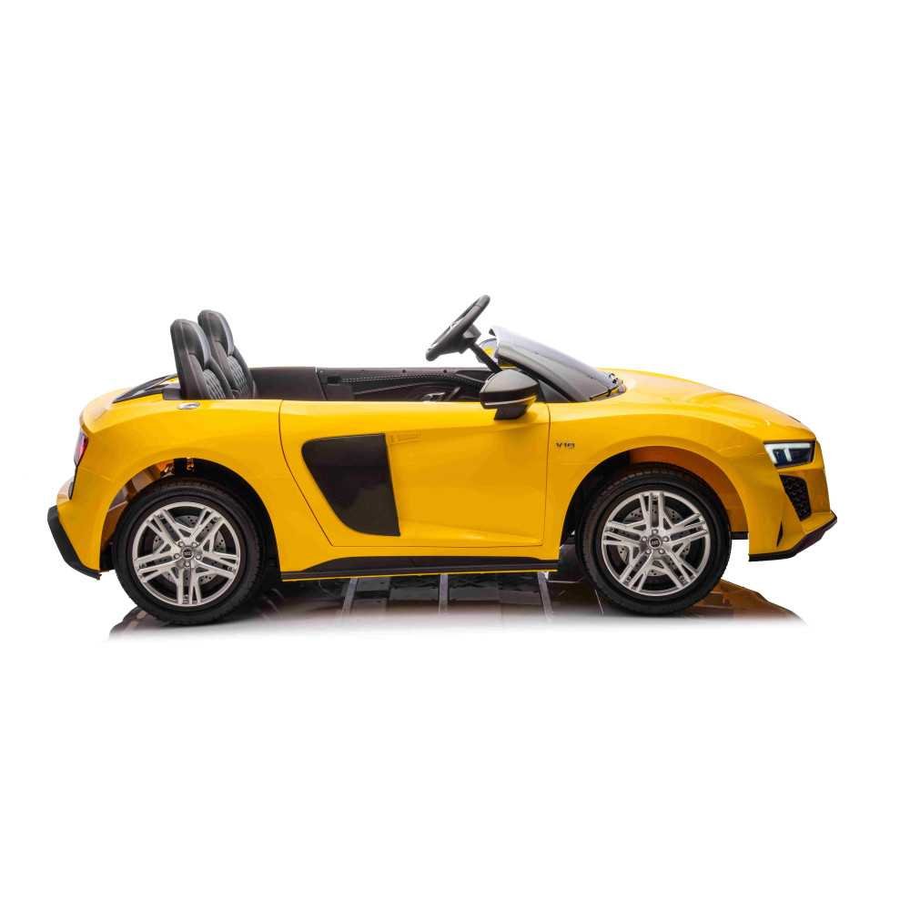 Elektromobilis Audi Spyder R8 LIFT STRONG, Yellow-Elektromobiliai vaikams, Mašinos-e-vaikas