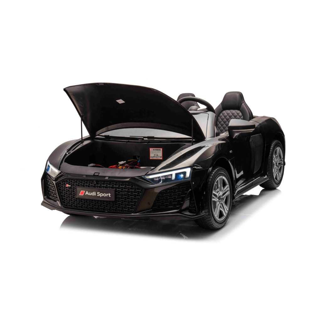 Elektromobilis Audi Spyder R8 LIFT STRONG, Black-Elektromobiliai vaikams, Mašinos-e-vaikas