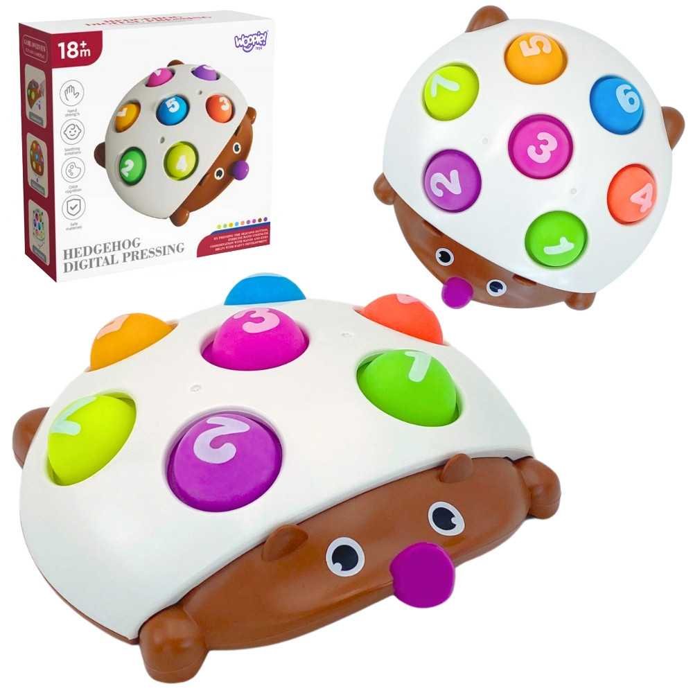 WOOPIE Jeżyk Pop-it Cyferki Fidget Toys					