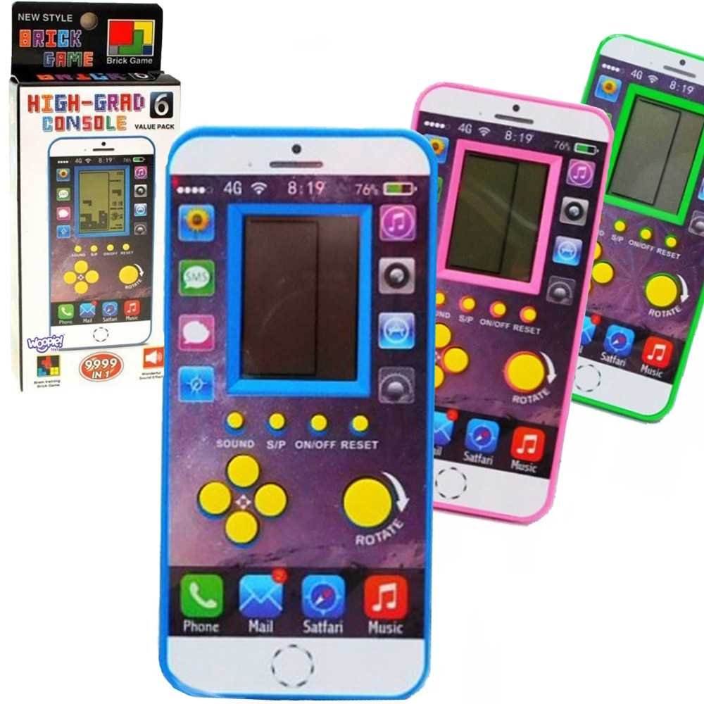 WOOPIE elektroninis mini tetris žaidimas kišeninė versija-LEKER-e-vaikas