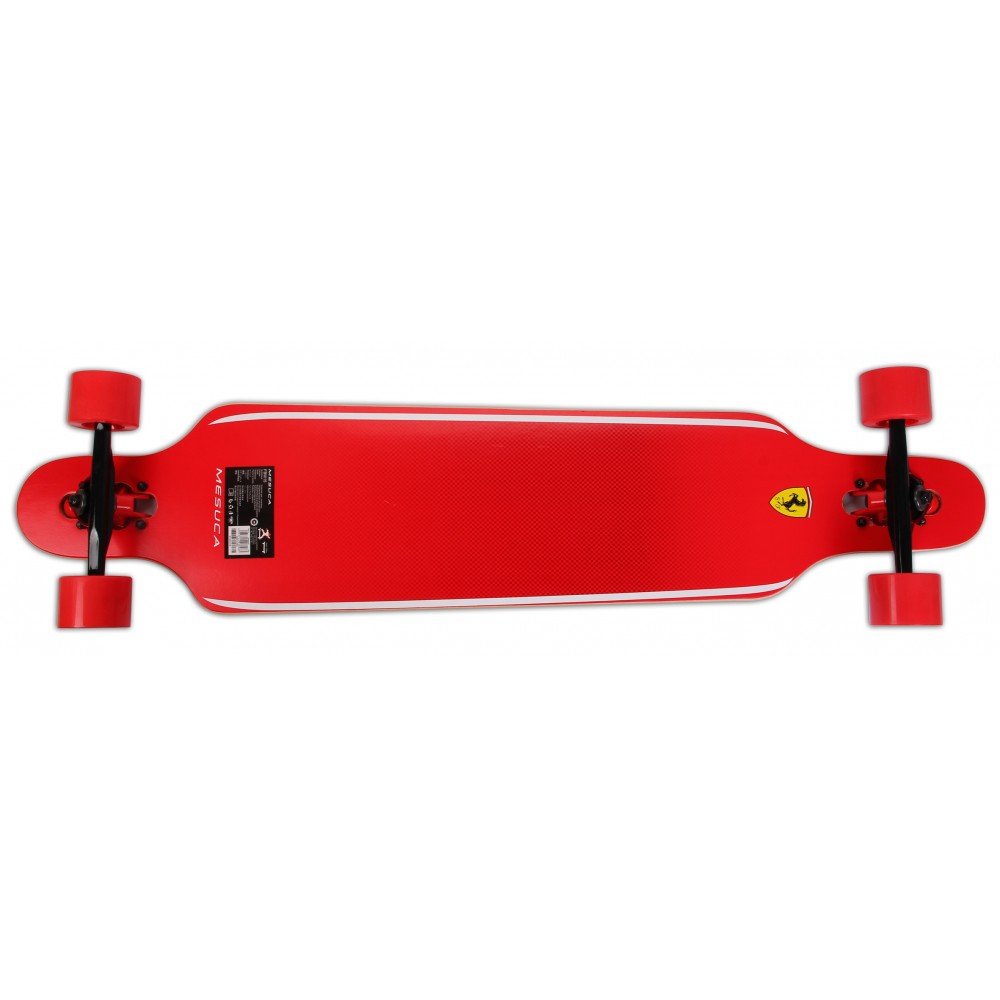 FERRARI bambukinė riedlentė Longboard, juoda, FBW15