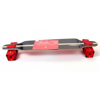 FERRARI bambukinė riedlentė Longboard, juoda, FBW15