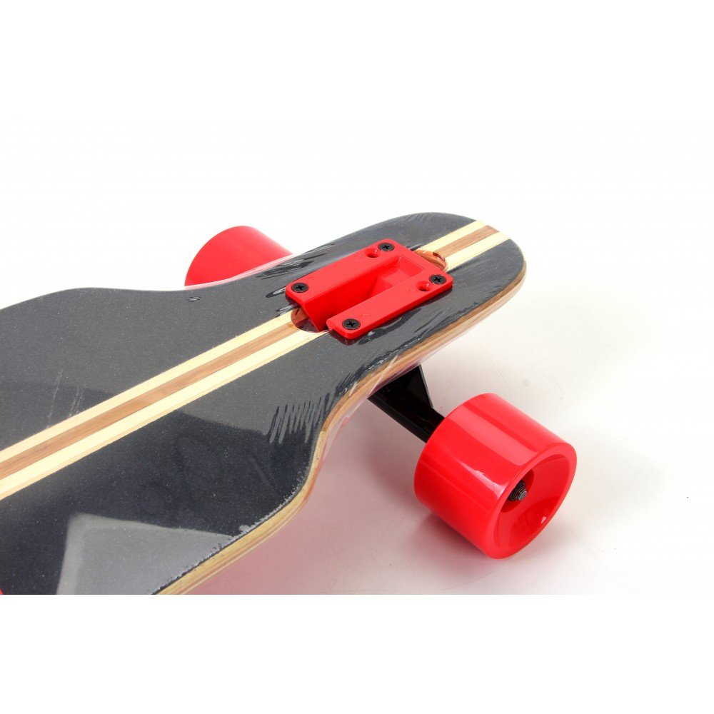 FERRARI bambukinė riedlentė Longboard, juoda, FBW15