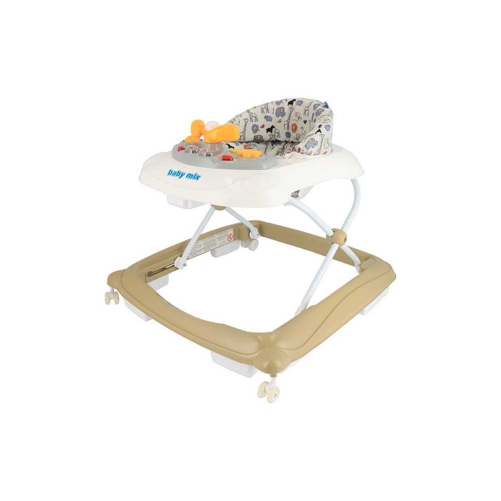 Kūdikių vaikštynė Baby Mix 47977, Cappuccino-Judėjimui, Vaikštynės-e-vaikas