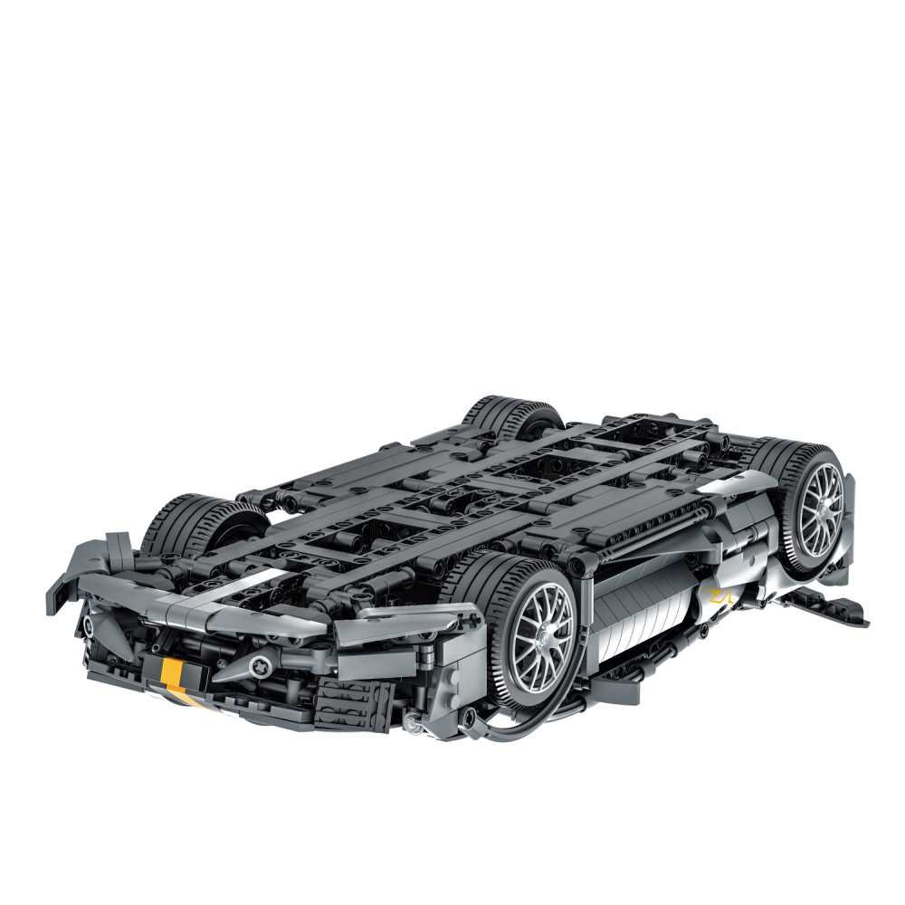 Konstruktorius Pilkas sportinis automobilis 6+, 1356 el.-Žaislai, Konstruktoriai, Lego, statybiniai blokai-e-vaikas