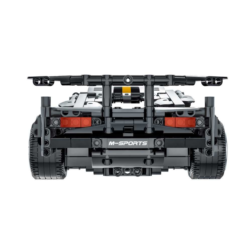 Konstruktorius Pilkas sportinis automobilis 6+, 1356 el.-Žaislai, Konstruktoriai, Lego, statybiniai blokai-e-vaikas