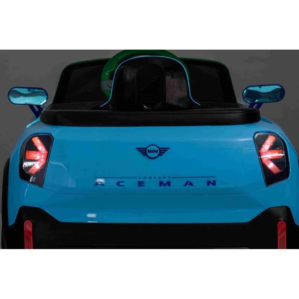 Elektromobilis Mini Concept Aceman, Blue-Elektromobiliai vaikams, Mašinos-e-vaikas