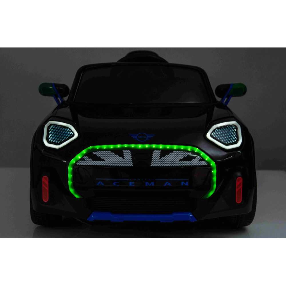 Elektromobilis Mini Concept Aceman, Black-Elektromobiliai vaikams, Mašinos-e-vaikas