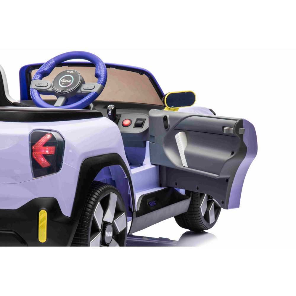 Elektromobilis Mini Concept Aceman, Purple-Elektromobiliai vaikams, Mašinos-e-vaikas