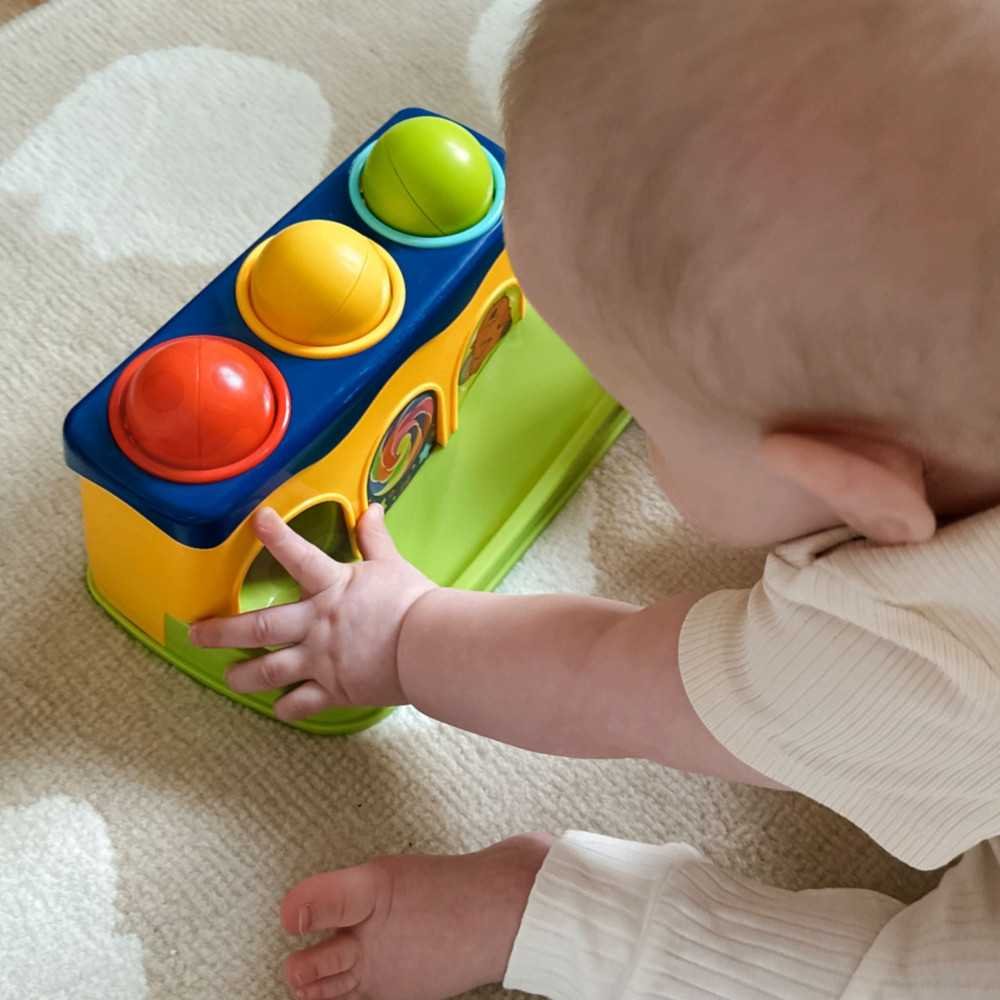 WOOPIE BABY Spalvinga Montessori plaktuko mušimo mašina-LEKER-e-vaikas