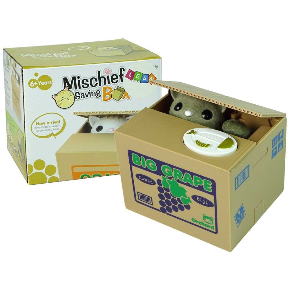 Mischief Saving Box Cute Kitty Money Box Piggybank