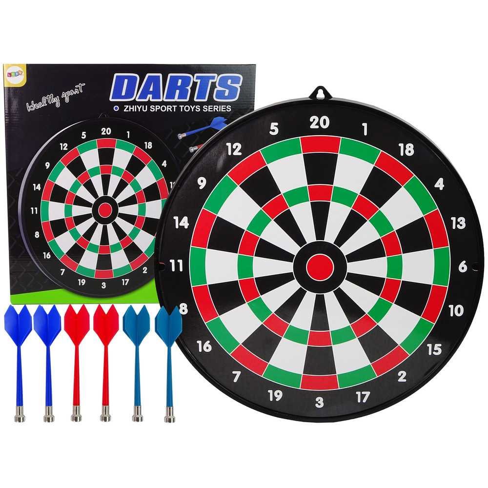 Dart Board with Magnetic Darts 6 pieces