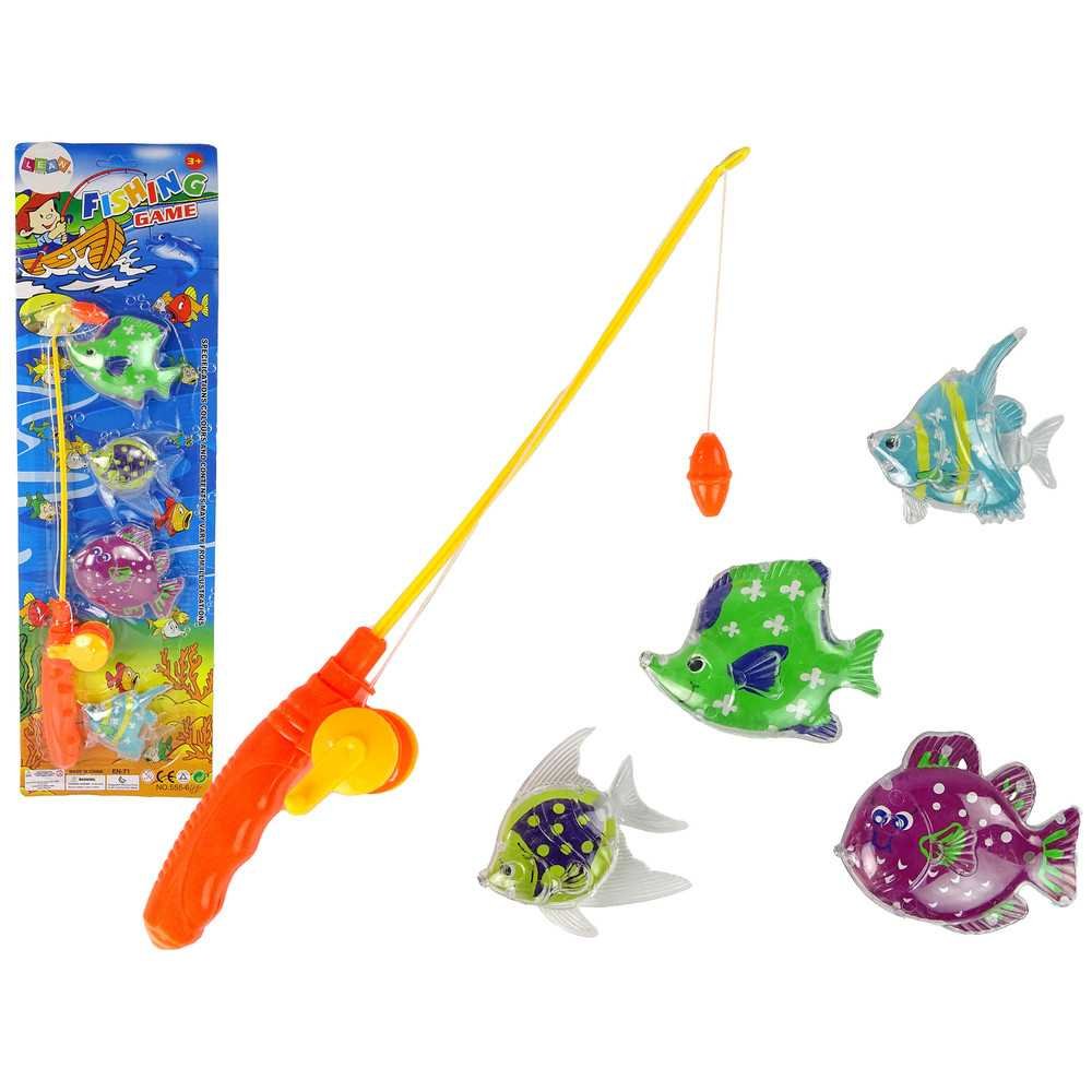 Fishing Game Fish Set  Fish + Fishing Rod