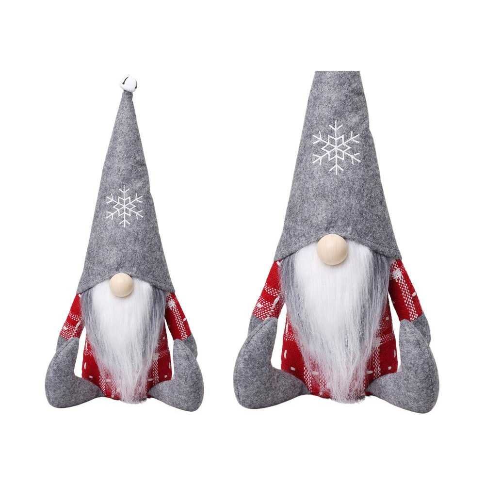 Christmas Dwarf Gray Hat Bell 32cm