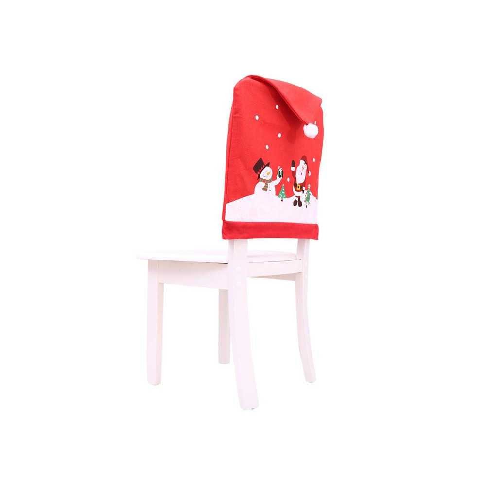 Chair Cover Christmas Red 60cm x 48cm 1pc.