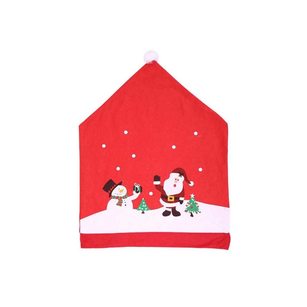 Chair Cover Christmas Red 60cm x 48cm 1pc.