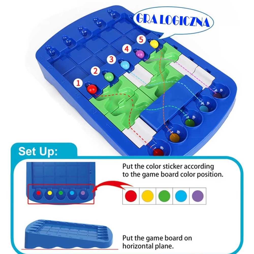 WOOPIE smegenų mokymo strateginis žaidimas "Loginis labirintas"-Žaislai, Stalo žaidimai, Įvairūs stalo žaidimai-e-vaikas