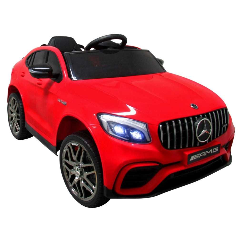 Elektromobilis MERCEDES GLC63s, Red-Elektromobiliai vaikams, Visureigiai-e-vaikas