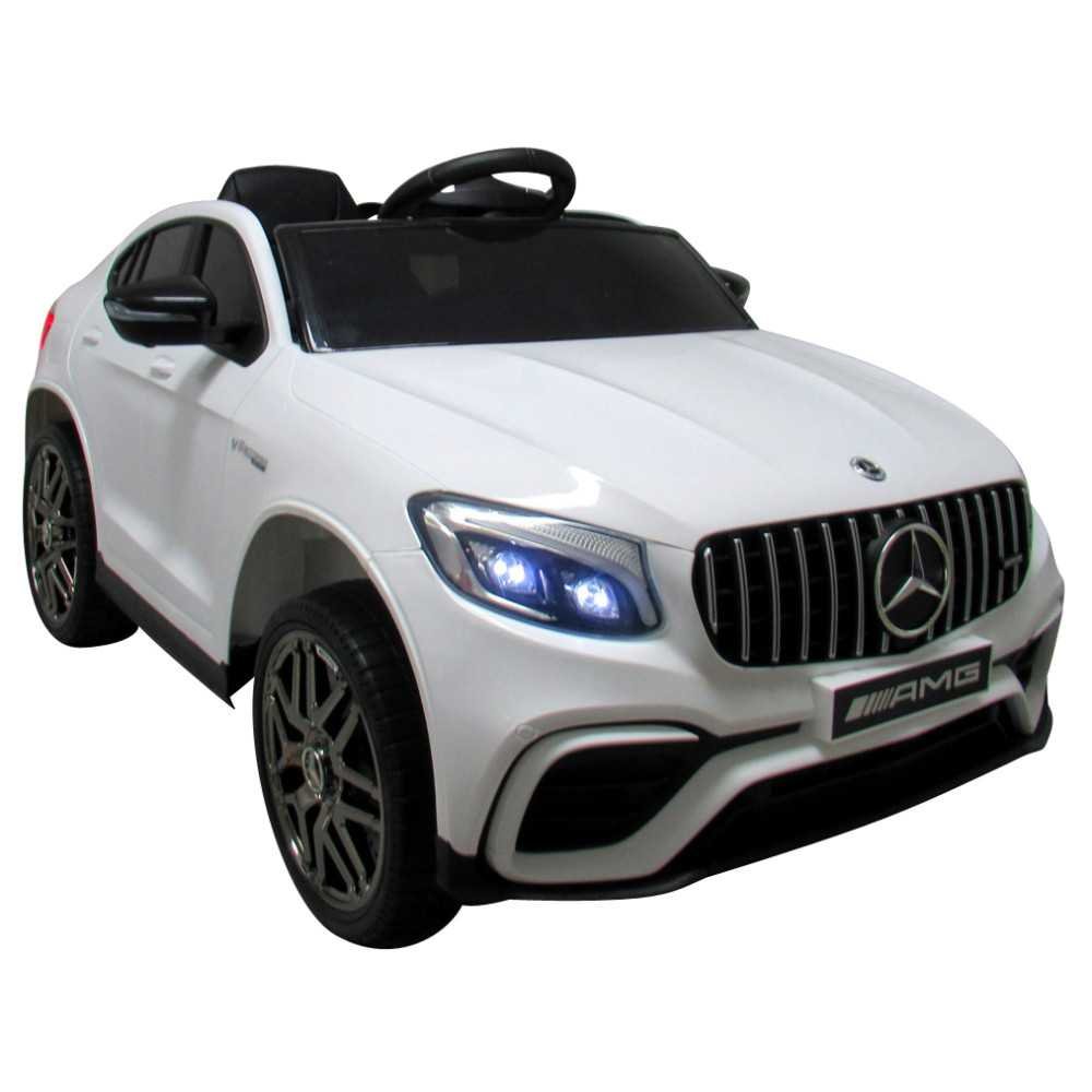 Elektromobilis MERCEDES GLC63s, White-Elektromobiliai vaikams, Visureigiai-e-vaikas