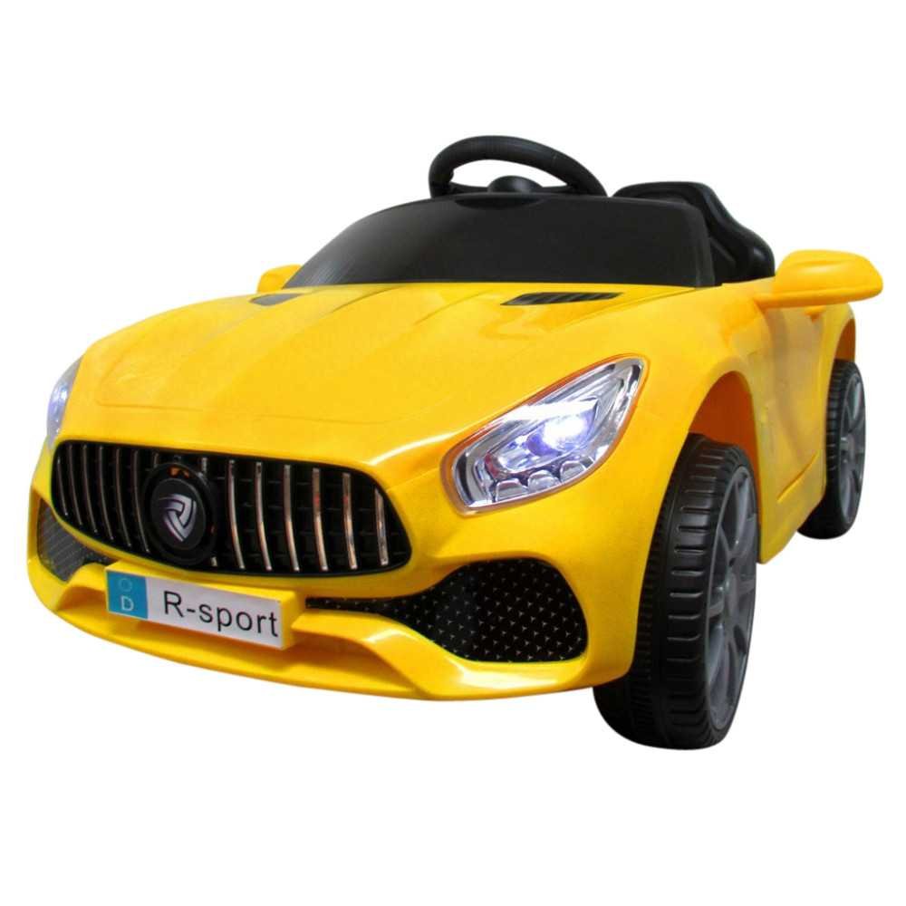 Elektromobilis Cabrio B3, Yellow-Elektromobiliai vaikams, Mašinos-e-vaikas