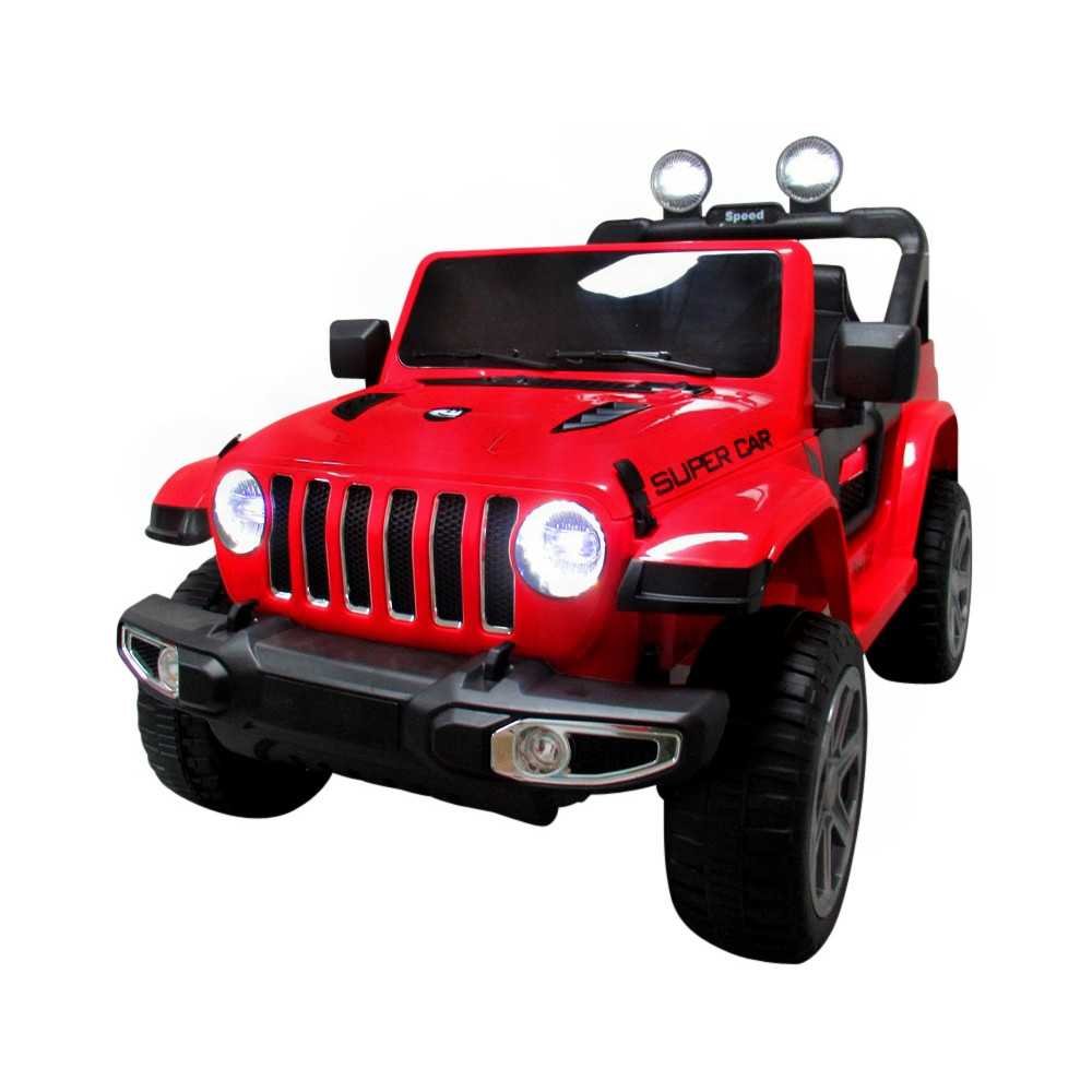 Elektromobilis Jeep X4, 4x4, Red-Elektromobiliai vaikams, Visureigiai-e-vaikas