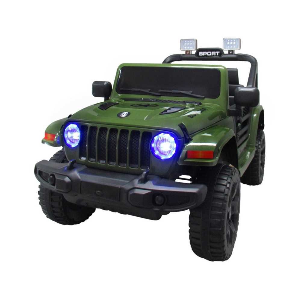 Elektromobilis Jeep X10, Green-Elektromobiliai vaikams, Visureigiai-e-vaikas