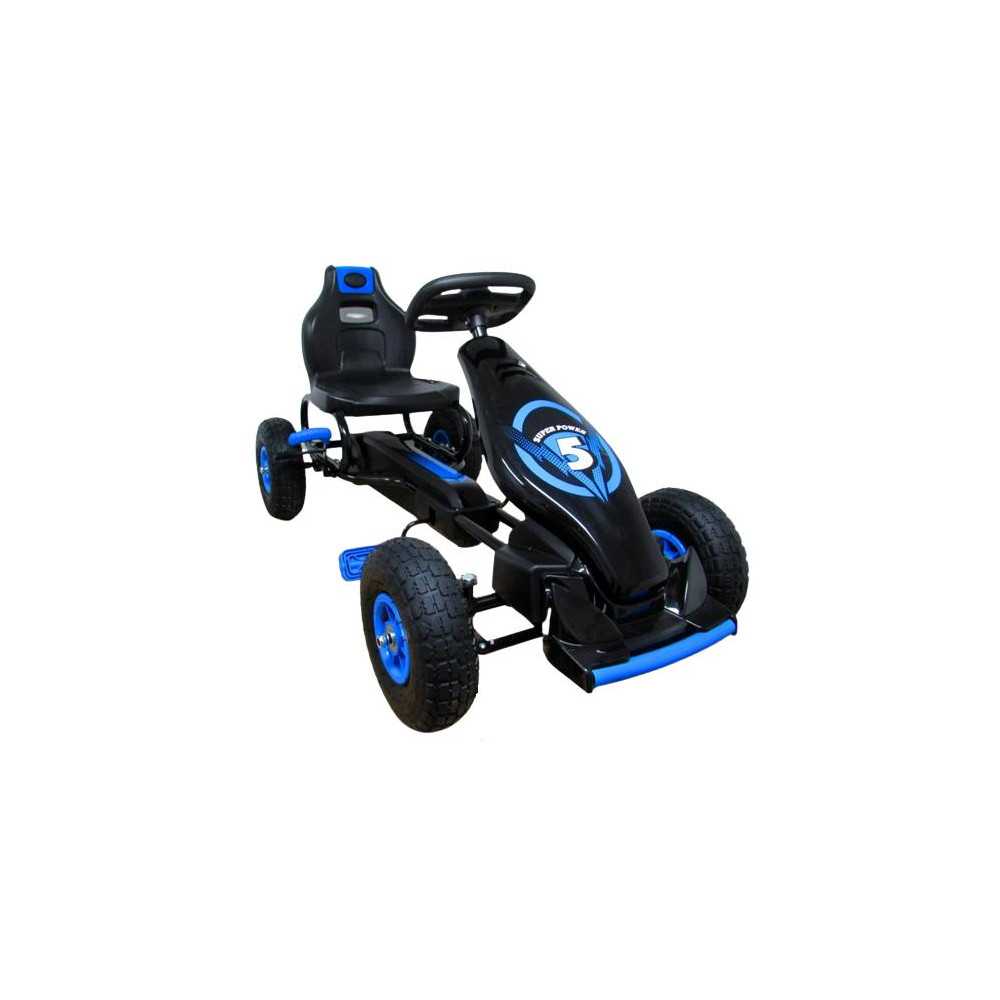 Minamas kartingas R-Sport GoKart G8, Blue-RAGIL-e-vaikas