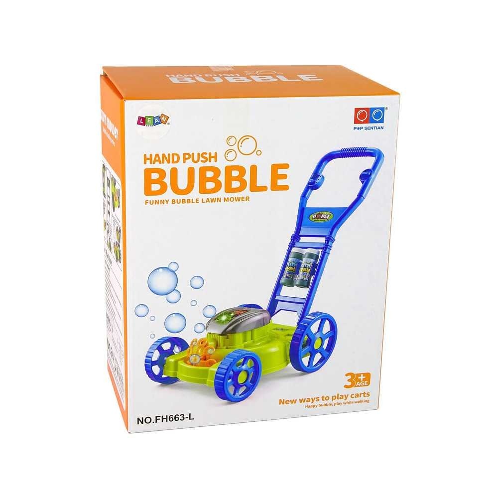 Mower Soap Bubble Machine Blue Soap Bubble Music