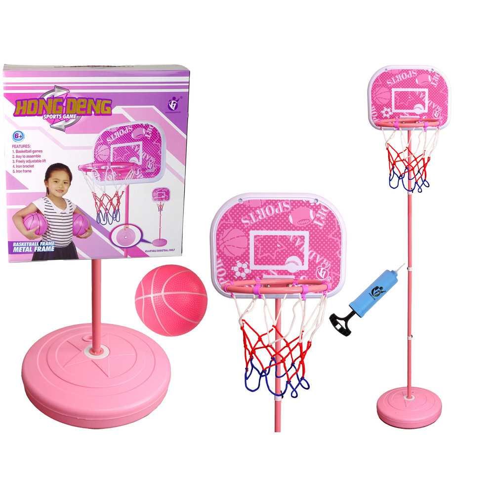 Children's Basketball Basket Ball Garden Pink 170 cm