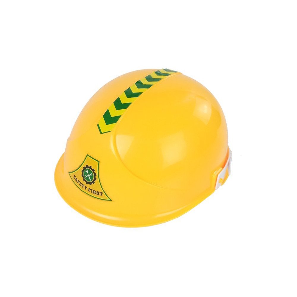 Big Excavator Construction Rider Helmet Green