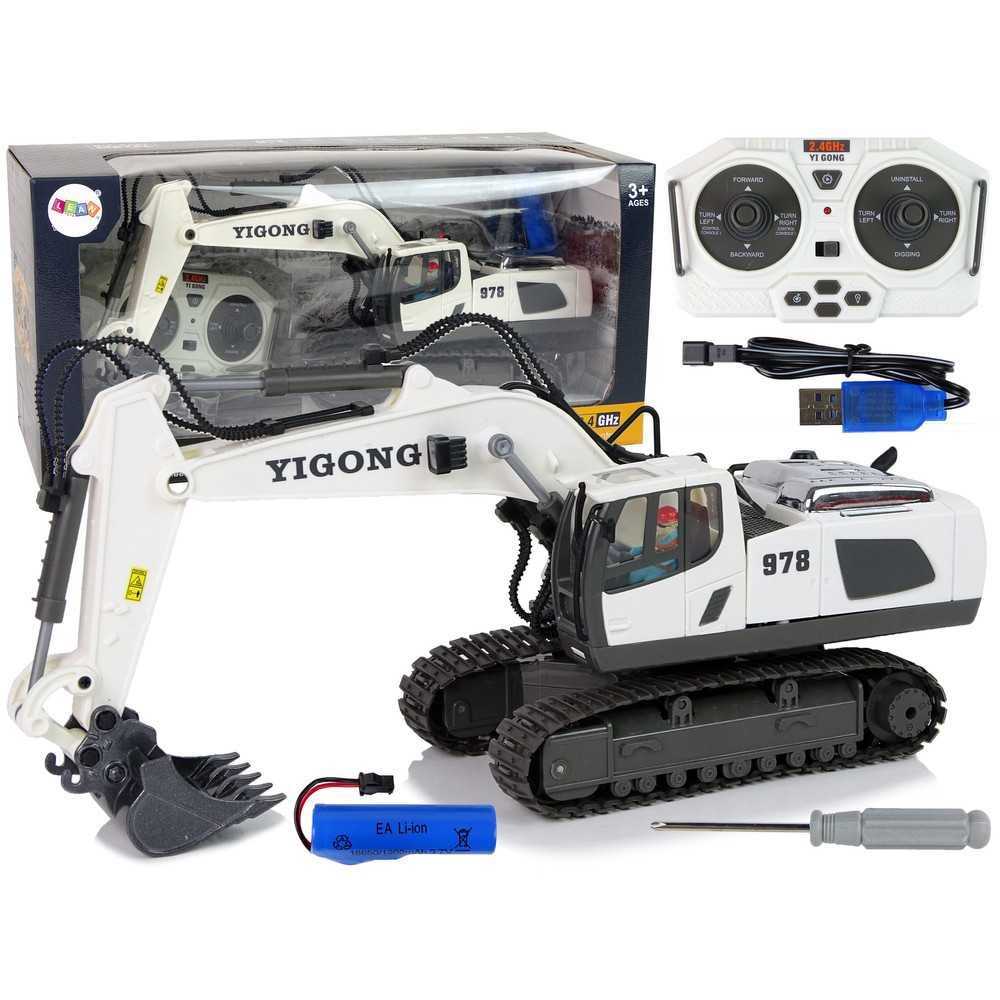 Remote Controlled Excavator Caterpillar Wheels 2.4 G Pilot