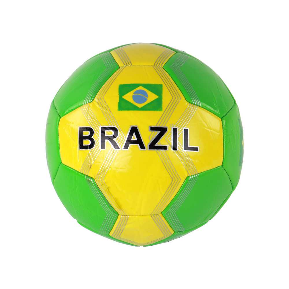 Football Ball Size 5 Brazil Flag 24 cm