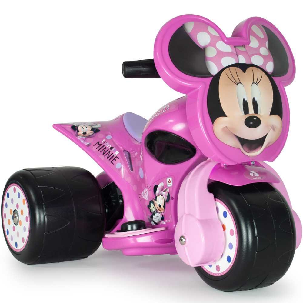 Elektrinis INJUSA Minnie Mouse Samurai 6V triratukas vaikams-Elektromobiliai vaikams, Motociklai-e-vaikas