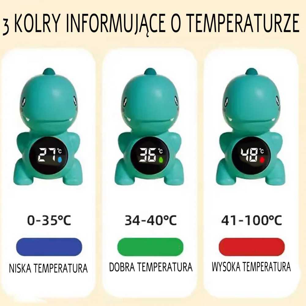 WOOPIE BABY vandens temperatūros termometras mėlynas-LEKER-e-vaikas