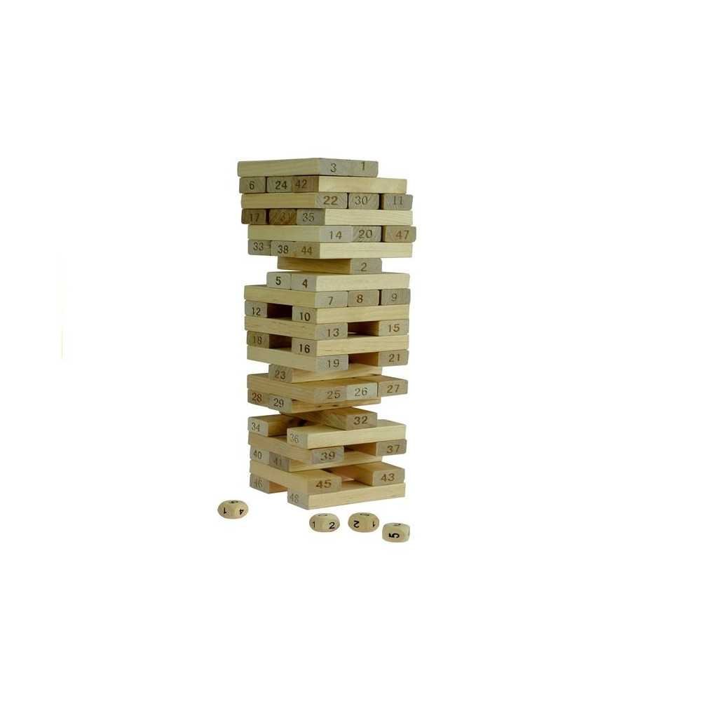 Jenga Game Wooden Tower Don't Destroy!