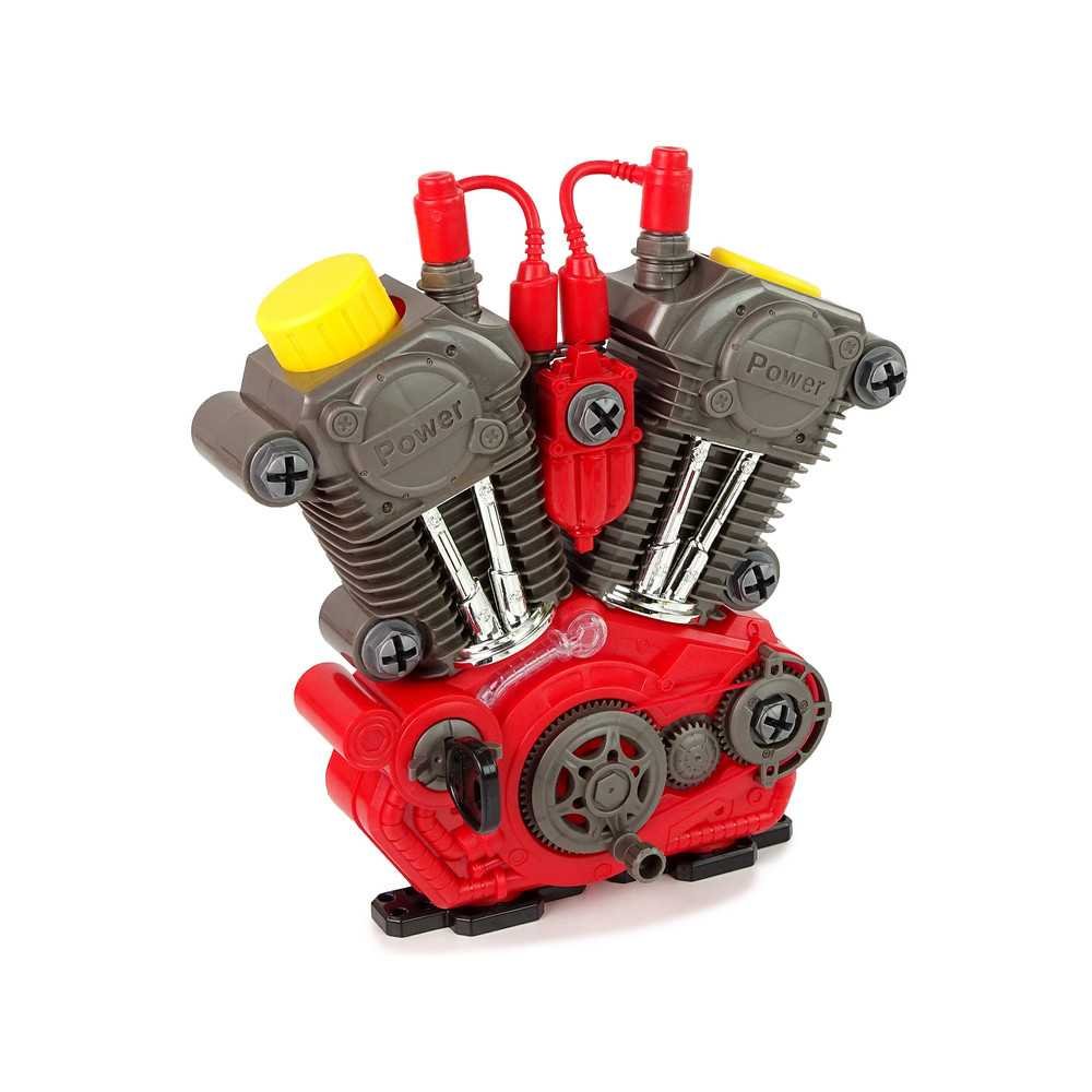 Car engine for the little mechanic To assemble by yourself Lights and sounds